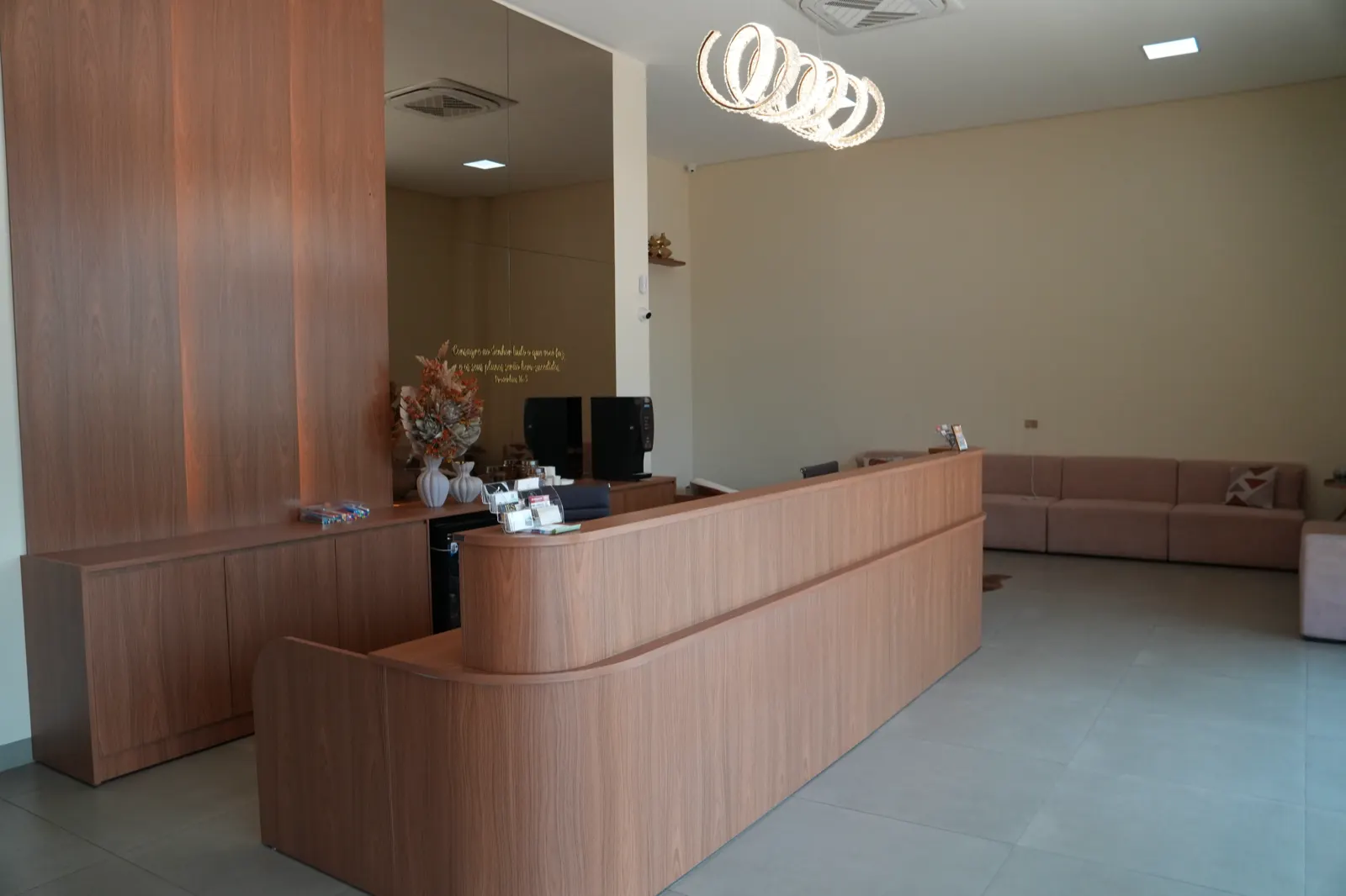 Ambiente acolhedor